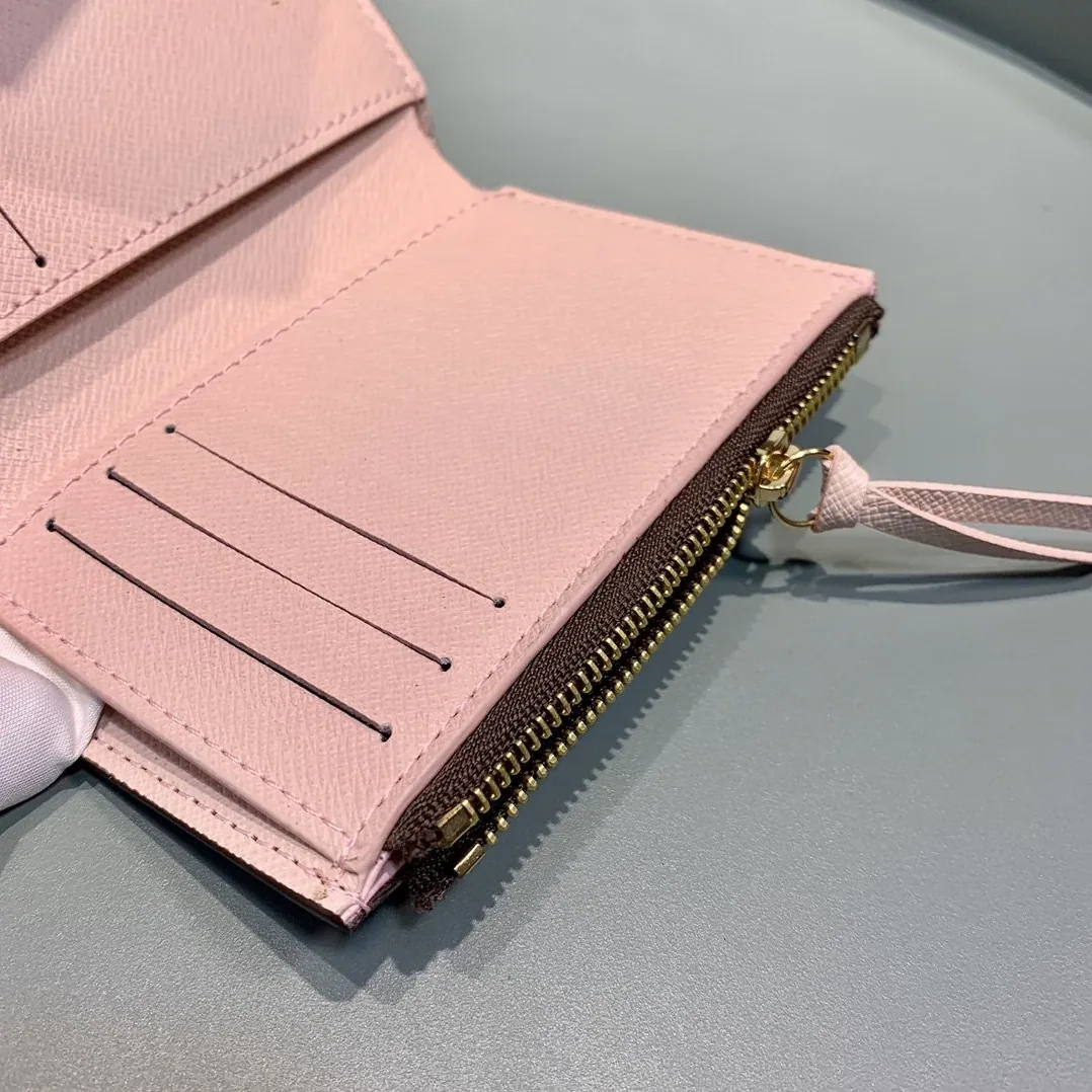 Louis Vuitton Victorine Wallet Damier Ebene Rose Ballerine Pink Louis Vuitton Victorine Wallet Damier Ebene Rose Ballerine Pink