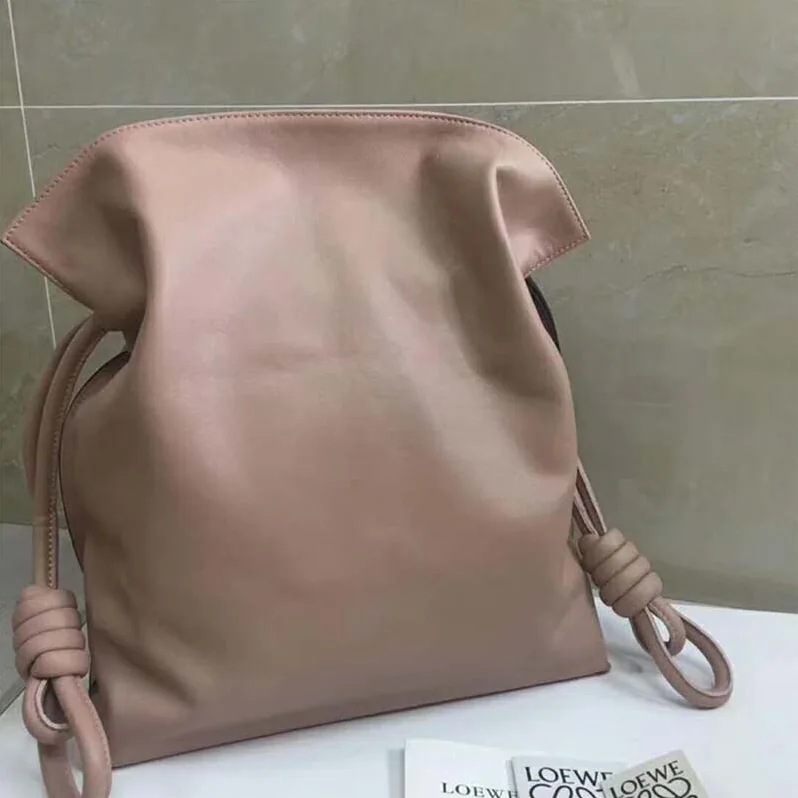 Loewe Flamenco Knot Bag Ash in Nappa Leather for Women Loewe Flamenco Knot Bag Ash in Nappa Leather for Women