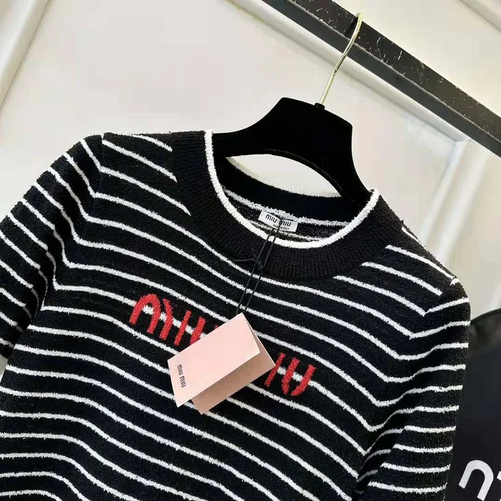 Miu Miu Bouclé Cotton Crew-Neck Mini for Women in Dress Miu Miu Bouclé Cotton Crew-Neck Mini for Women in Dress