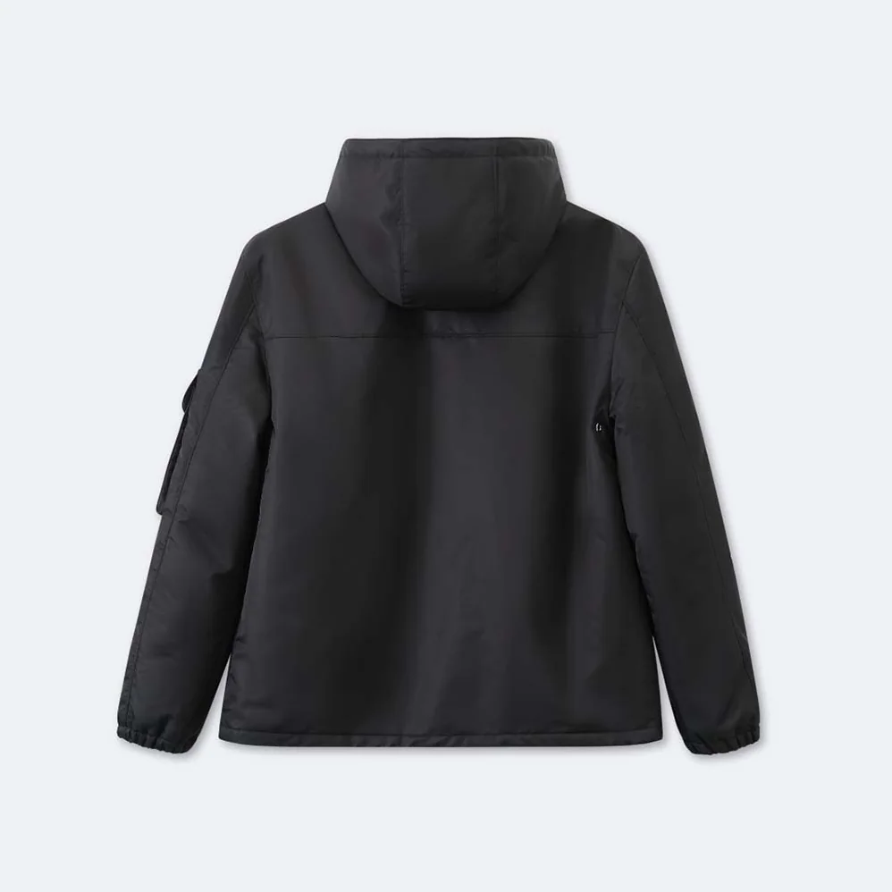 Prada Re-Nylon Blouson Jacket for Men in Black Prada Re-Nylon Blouson Jacket for Men in Black