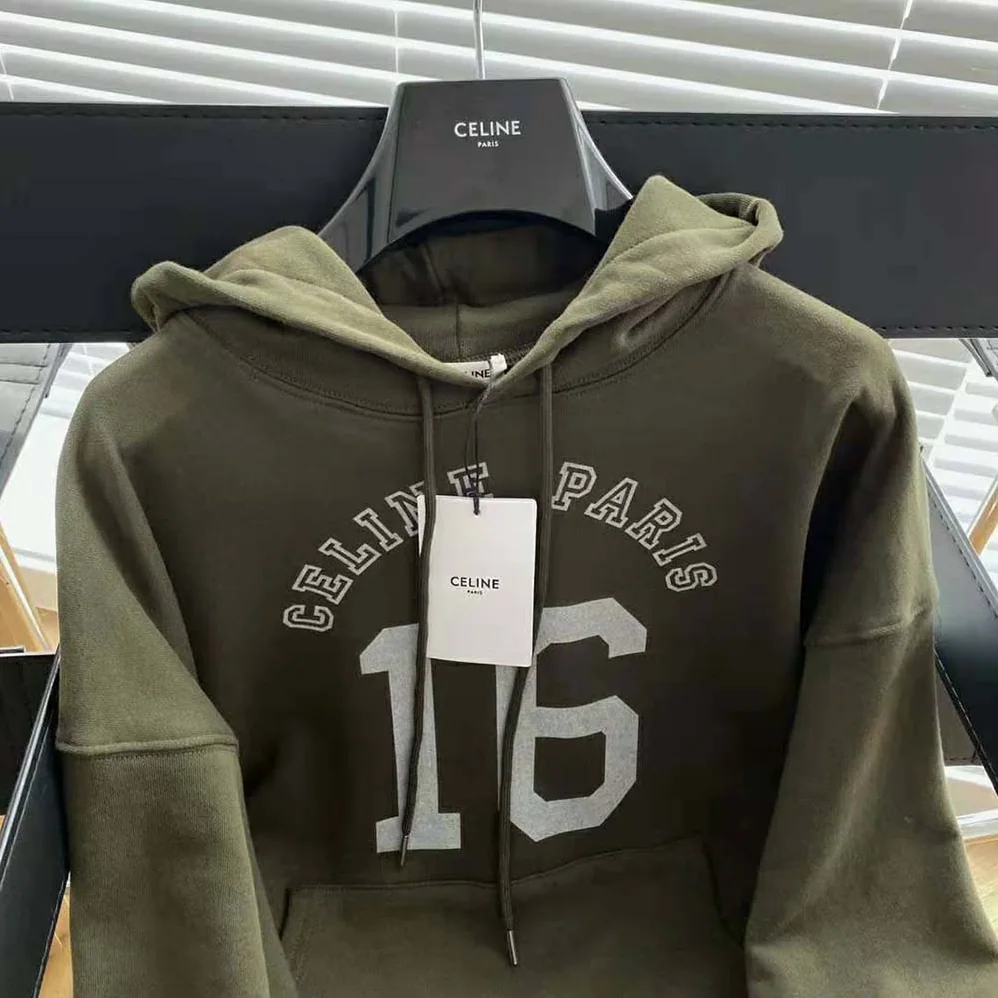 Celine Loose 16 Sweatshirt in Cotton and Cashmere for Women