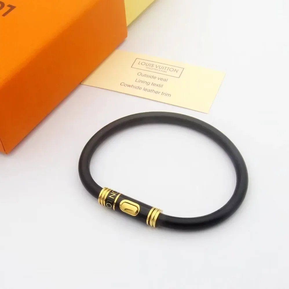 Louis Vuitton Rope Bracelet Black Louis Vuitton Rope Bracelet Black