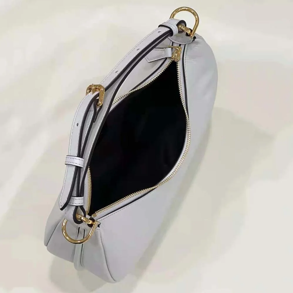 Fendi Fendigraphy Small White Leather Bag for Women Fendi Fendigraphy Small White Leather Bag for Women