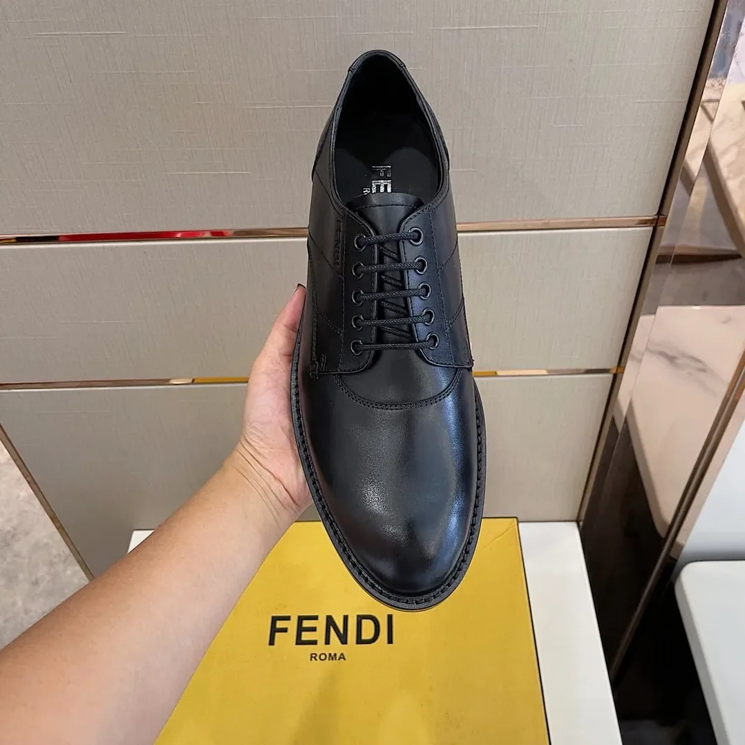 Fendi Force Matte Black Shoes