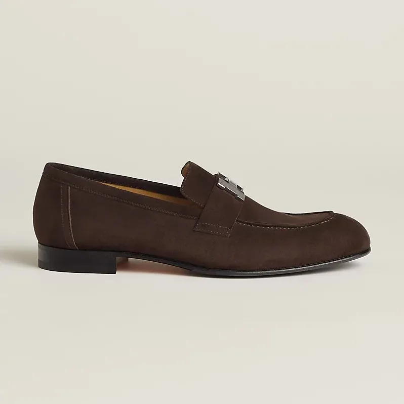 Hermes Paris Loafers Marron Ebene Hermes Paris Loafers Marron Ebene