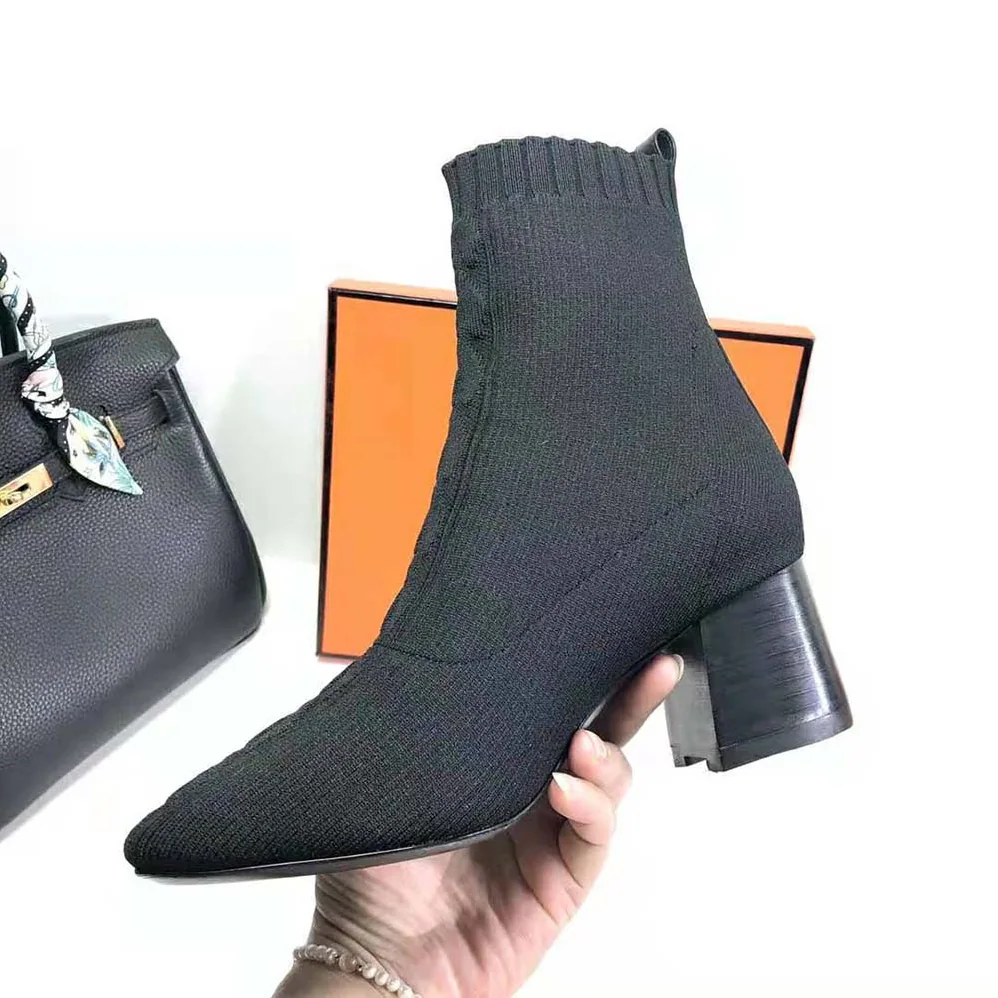 Hermes Volver 60 Ankle Boot in 7cm Heel Height for Women in Black Hermes Volver 60 Ankle Boot in 7cm Heel Height for Women in Black