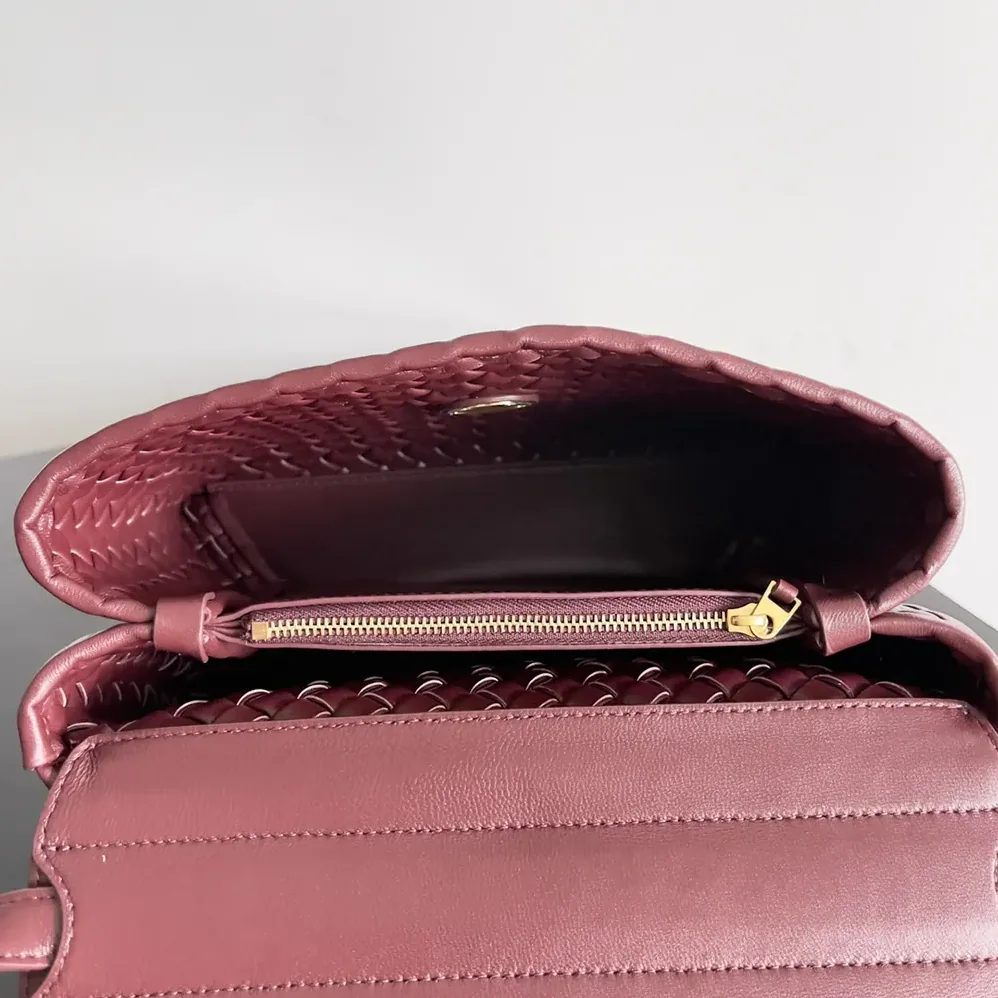 Bottega Veneta Patti Shoulder Bag in Padded Intreccio Leather for Women