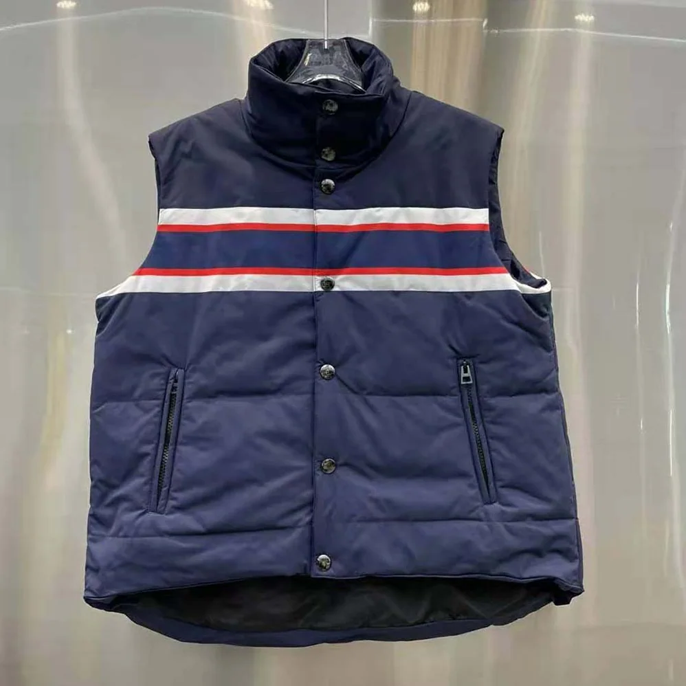 Dior Dioralps Sleeveless Down Jacket for Women in Blue Dior Dioralps Sleeveless Down Jacket for Women in Blue