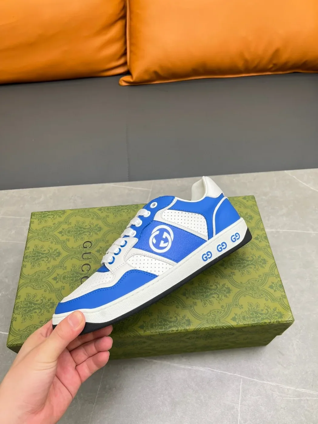 Gucci Mac80 Sneaker Blue Gucci Mac80 Sneaker Blue