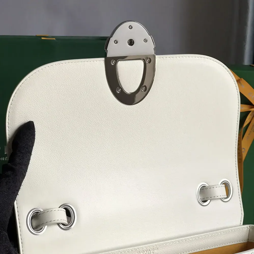 Goyard 233 Bag for Unisex in White Goyard 233 Bag for Unisex in White