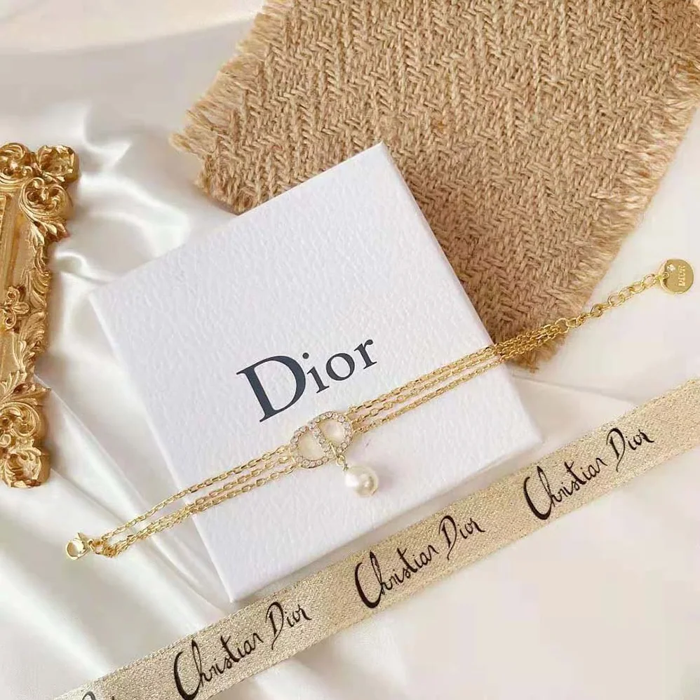 Dior Multi-chain Petit CD Bracelet Gold for Women in Finish Metal Dior Multi-chain Petit CD Bracelet Gold for Women in Finish Metal