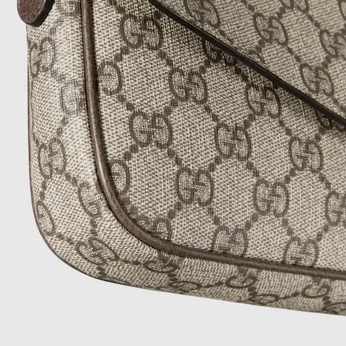 Gucci Ophidia Pochette Shoulder Bag in Beige Gold Hardware Gucci Ophidia Pochette Shoulder Bag in Beige Gold Hardware