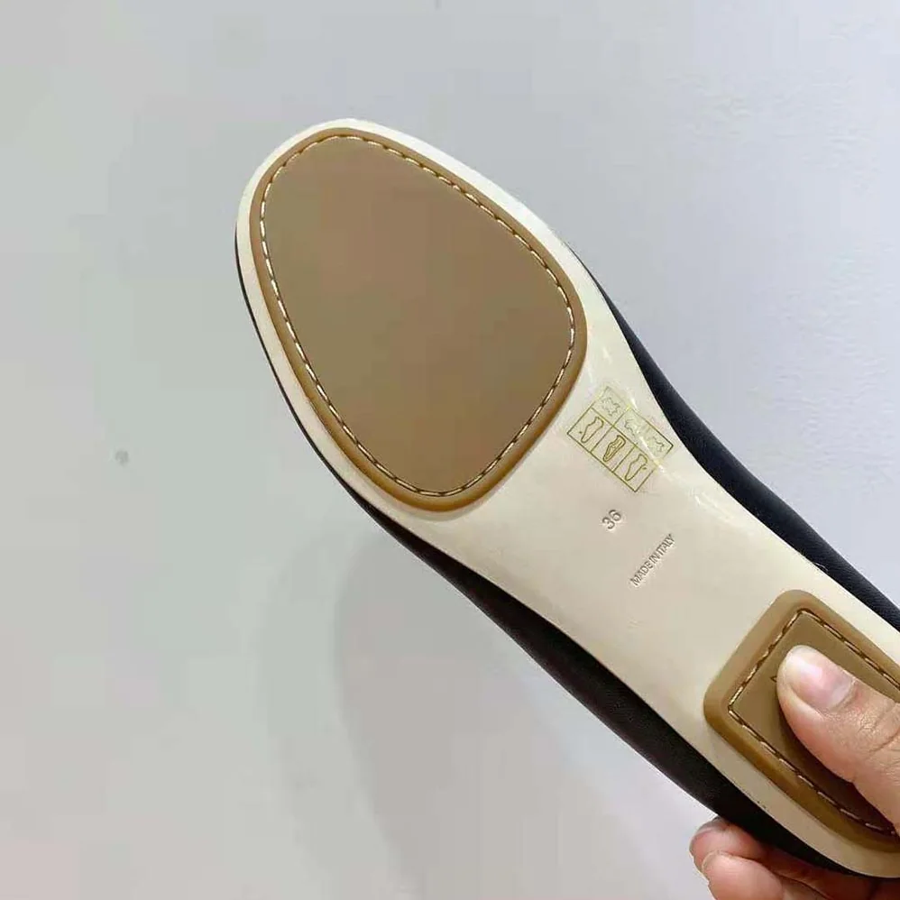 Burberry Logo Detail Vintage Check Cotton Ballerinas for Women in Black Burberry Logo Detail Vintage Check Cotton Ballerinas for Women in Black