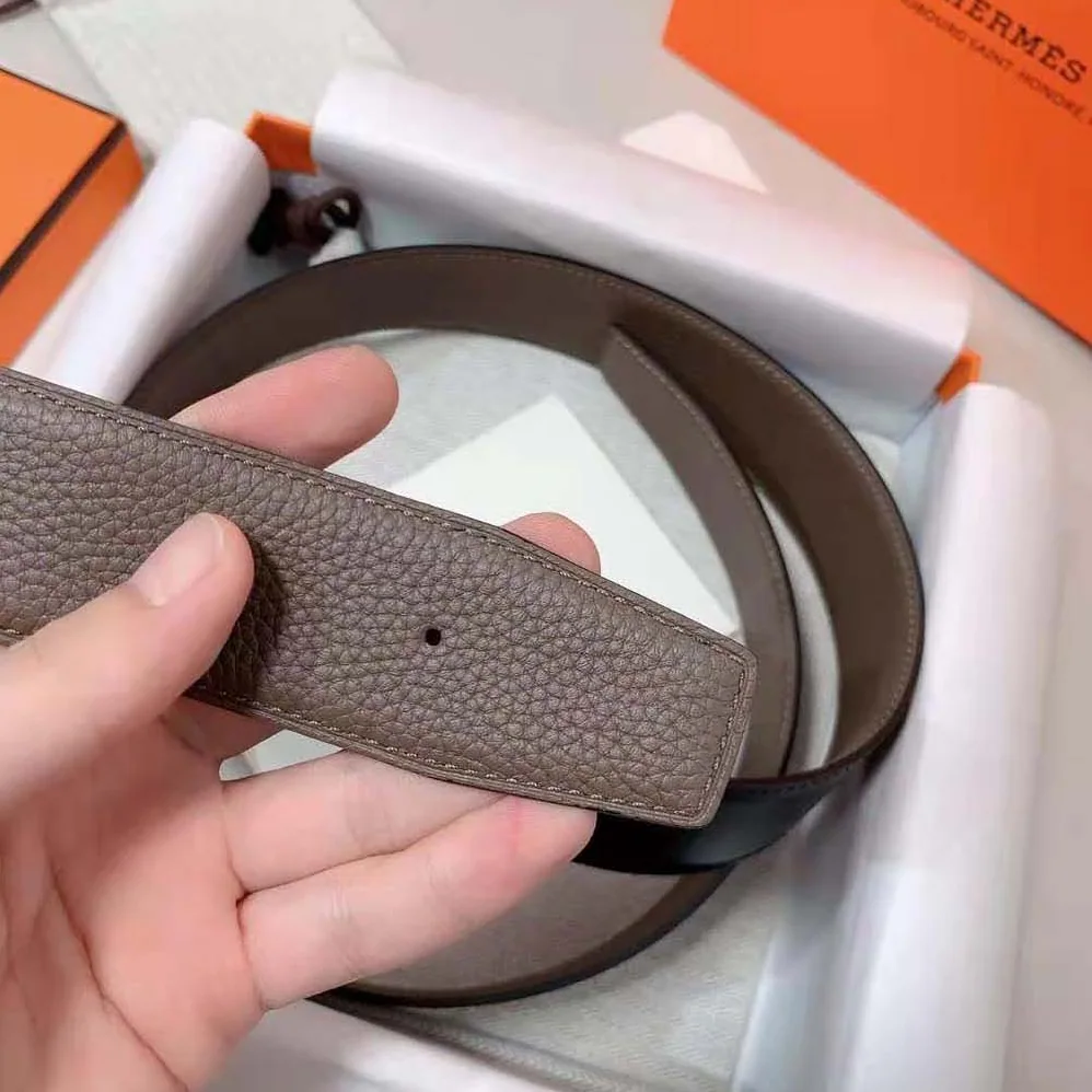Hermes Guizz H2o Belt Buckle & Reversible Leather Strap 38 mm for Men Hermes Guizz H2o Belt Buckle & Reversible Leather Strap 38 mm for Men