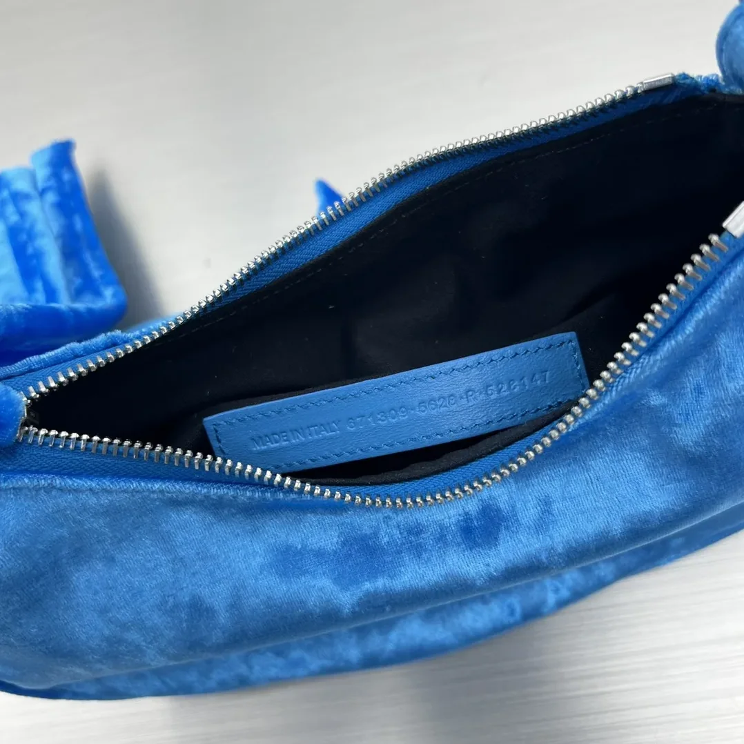 Balenciaga Le Cagole XS Shoulder Bag Blue /