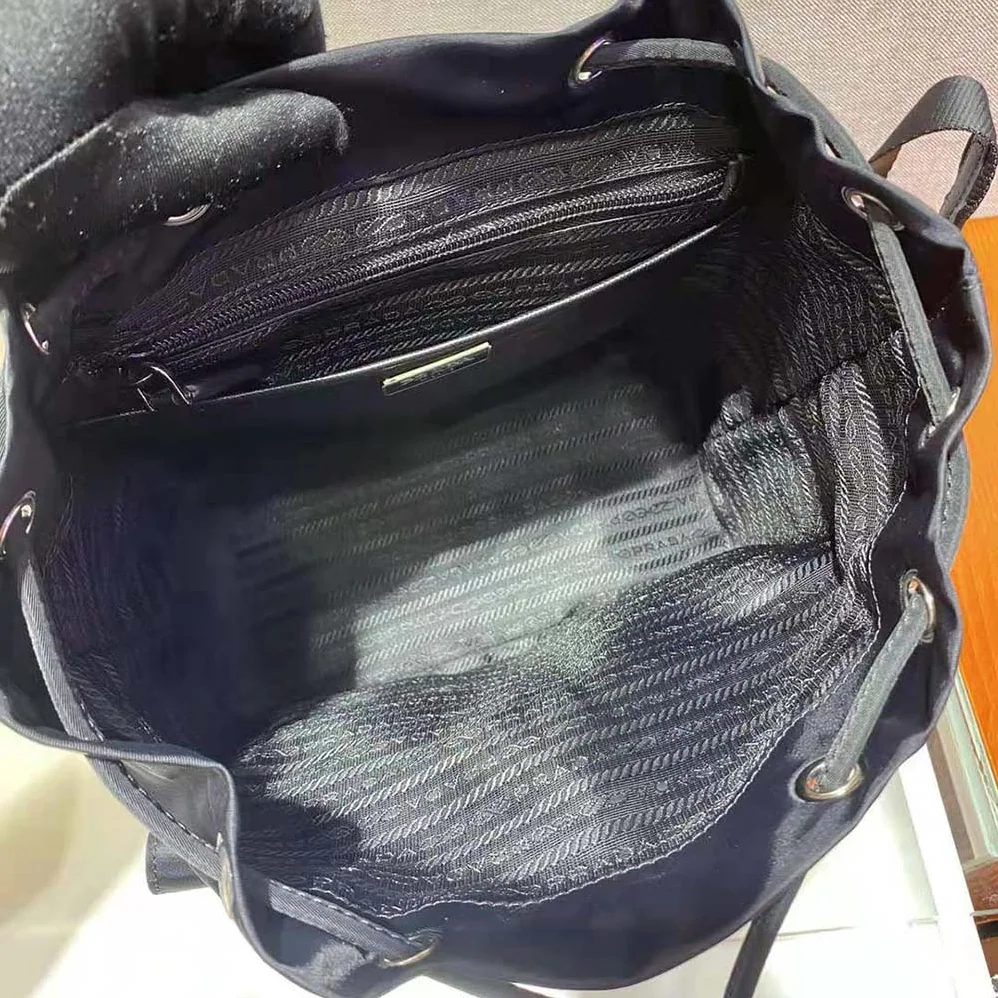Prada Small Re-Nylon Backpack for Women in Black Prada Small Re-Nylon Backpack for Women in Black