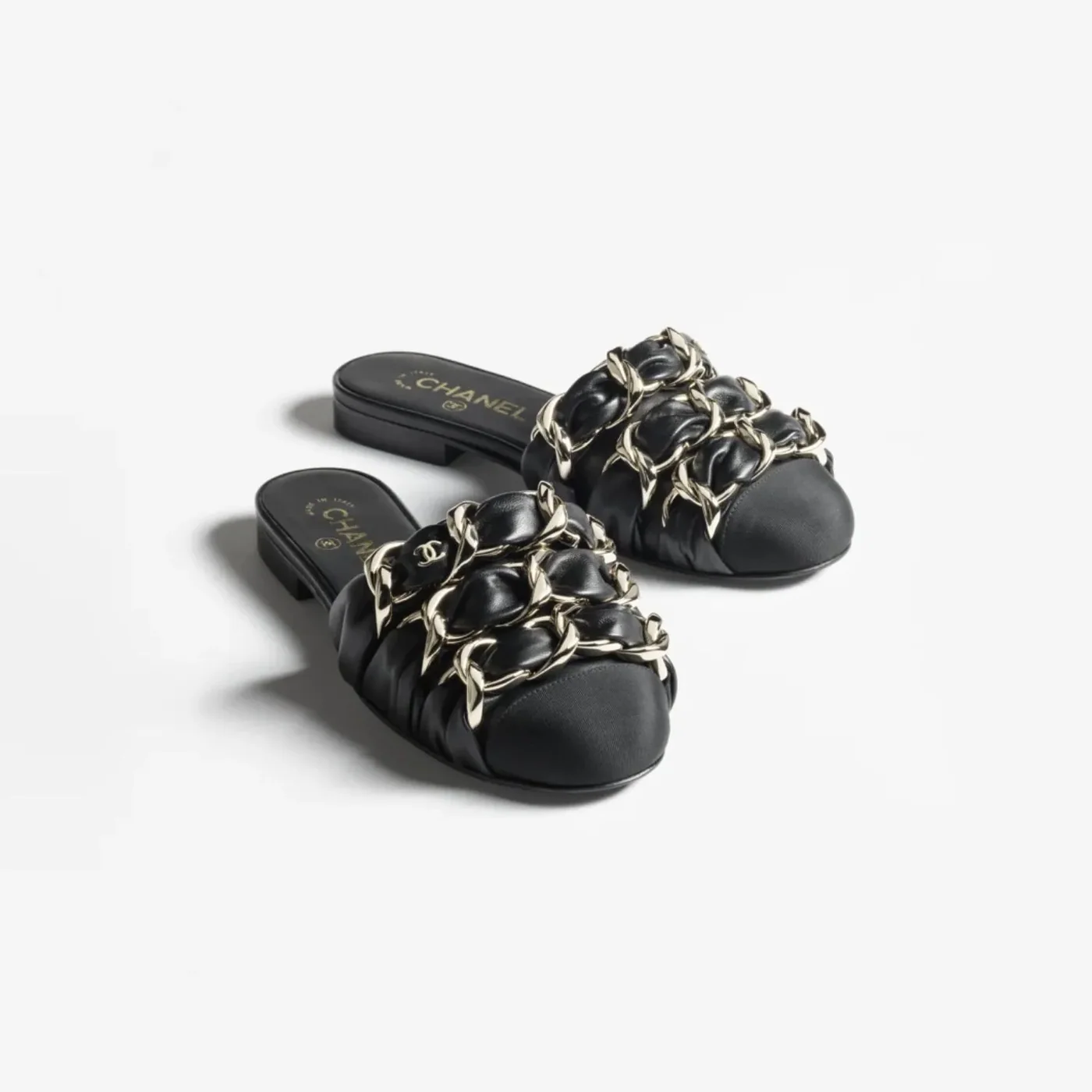 Chanel Mules Black -
