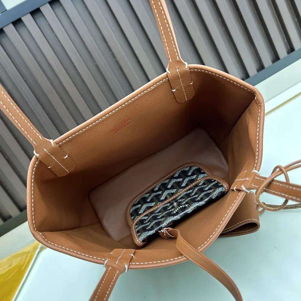 Goyard Anjou Mini Bag for Unisex in Tan