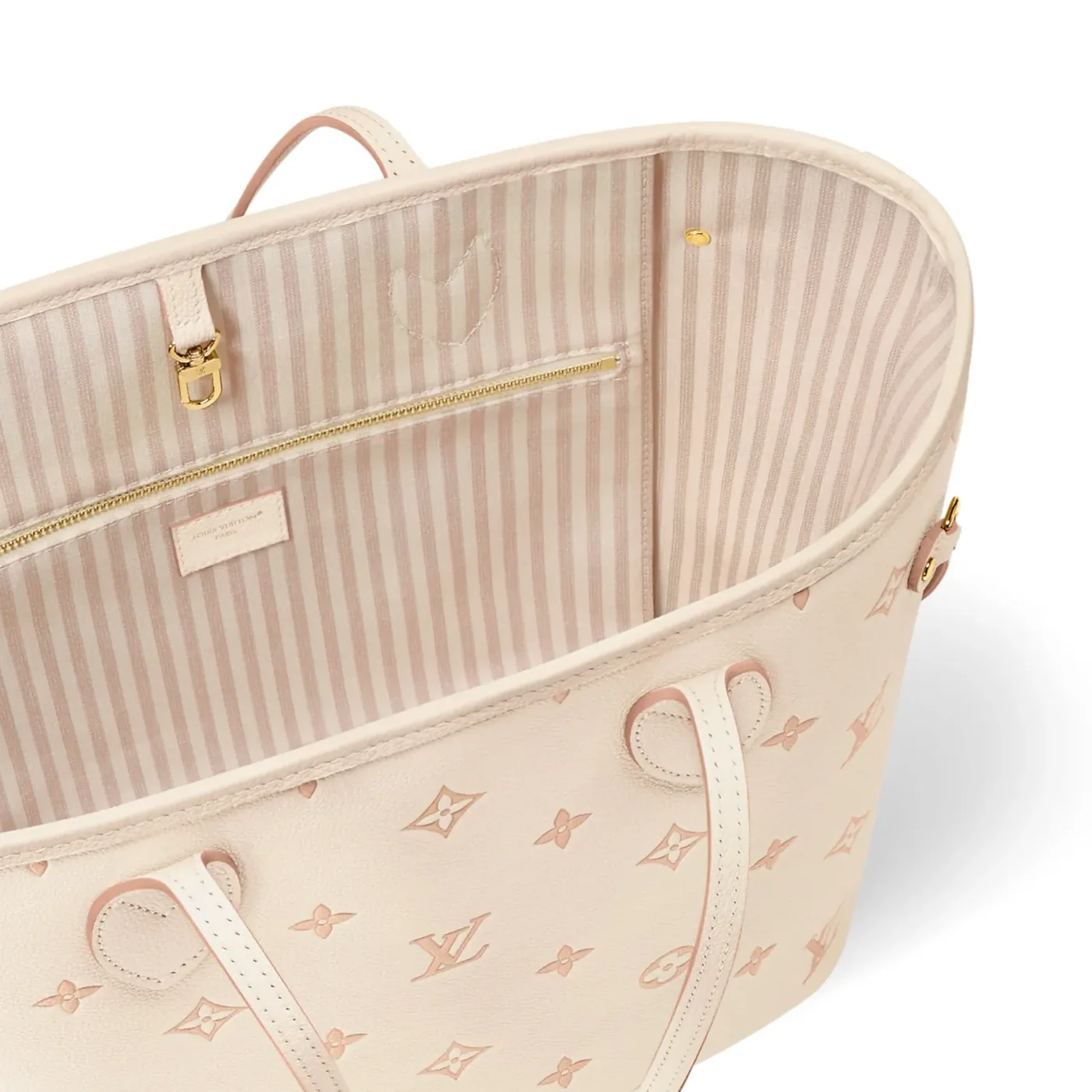 Louis Vuitton Neverfull MM Tote Bag in Eden Gold Hardware