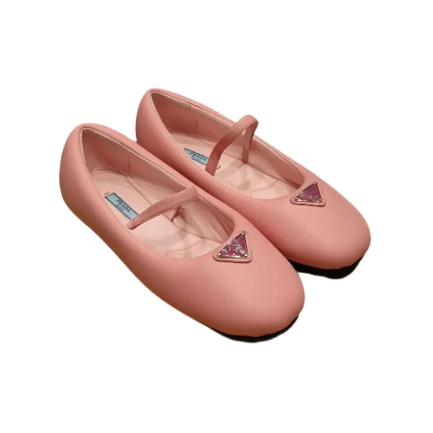 Prada Soft Padded Nappa Ballerinas Light Pink Prada Soft Padded Nappa Ballerinas Light Pink