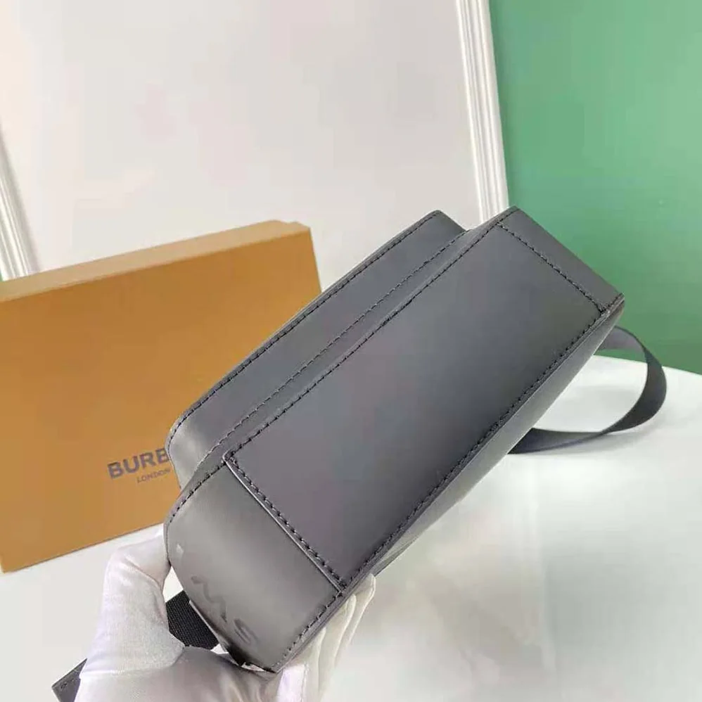 Burberry Horseferry Print Nylon Crossbody Bag for Men in Black