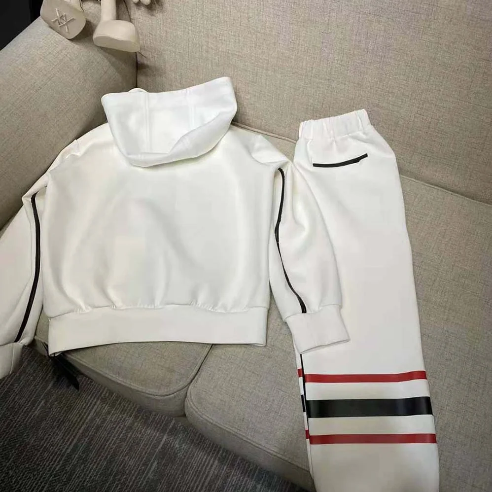 Prada Printed Technical Fabric Jacket for Men in White