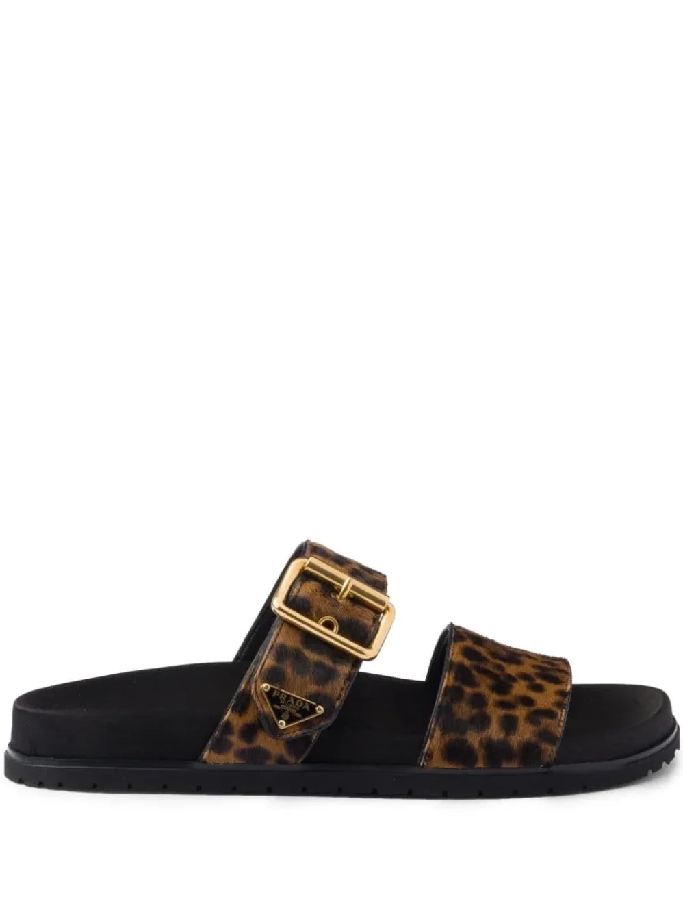 Prada Printed Slides Brown 1XX715_XRY_F0151_F_D010 Prada Printed Slides Brown 1XX715_XRY_F0151_F_D010