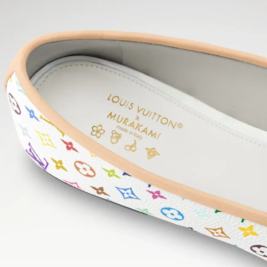 Louis Vuitton LV x TM Darling Ballerina White 1AJQVC Louis Vuitton LV x TM Darling Ballerina White 1AJQVC