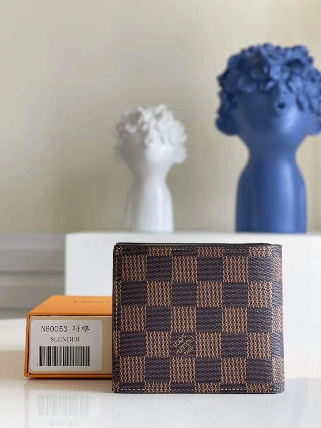 Louis Vuitton Amerigo Wallet Damier Ebene Louis Vuitton Amerigo Wallet Damier Ebene