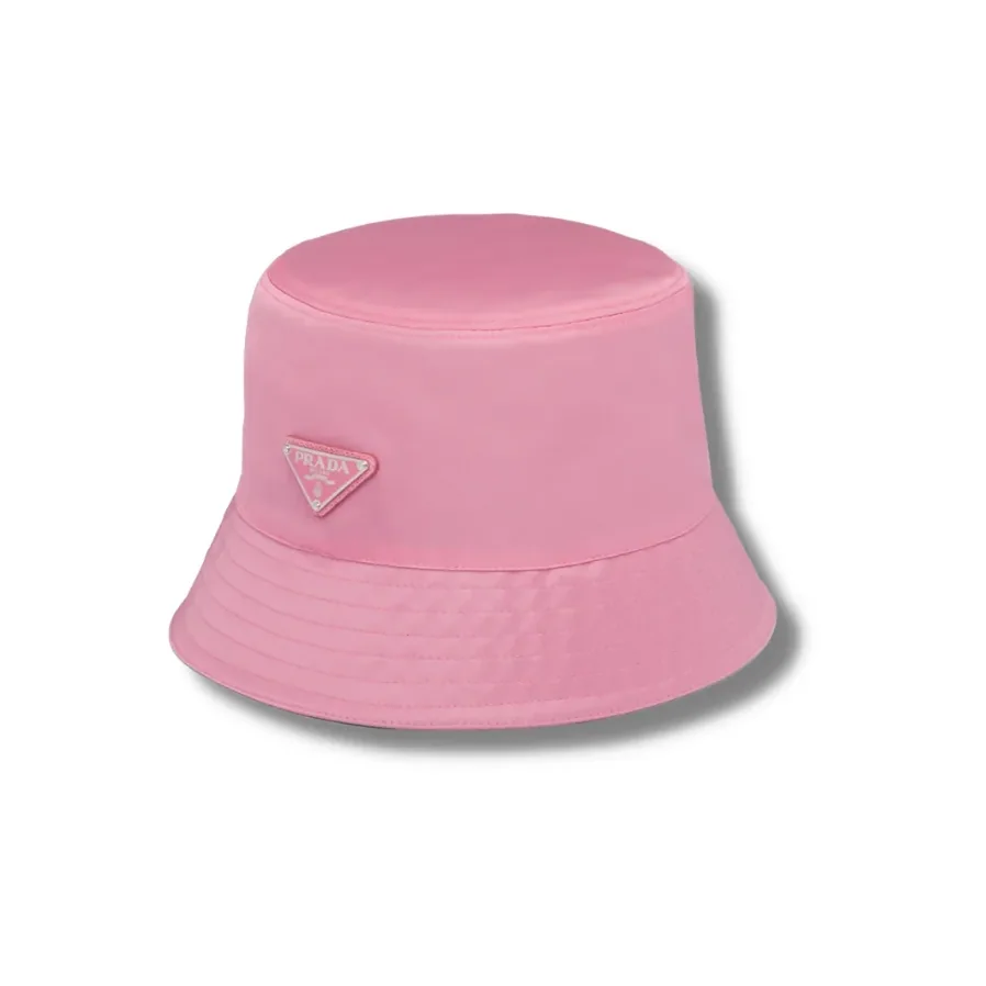 Prada Nylon Bucket Hat Begonia Pink - 1HC137_2B15_F0638