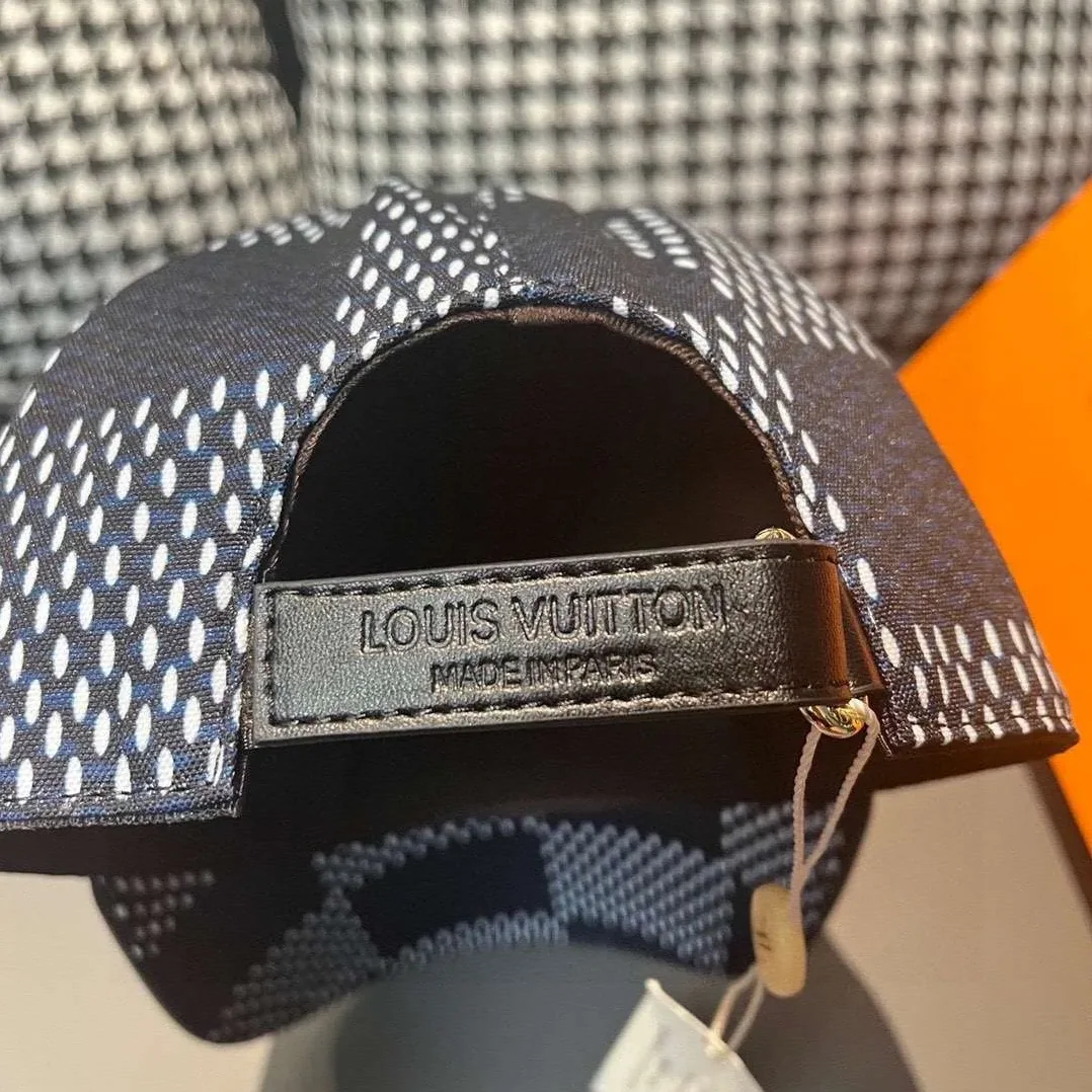 Louis Vuitton Damier Rush Cap Black Louis Vuitton Damier Rush Cap Black