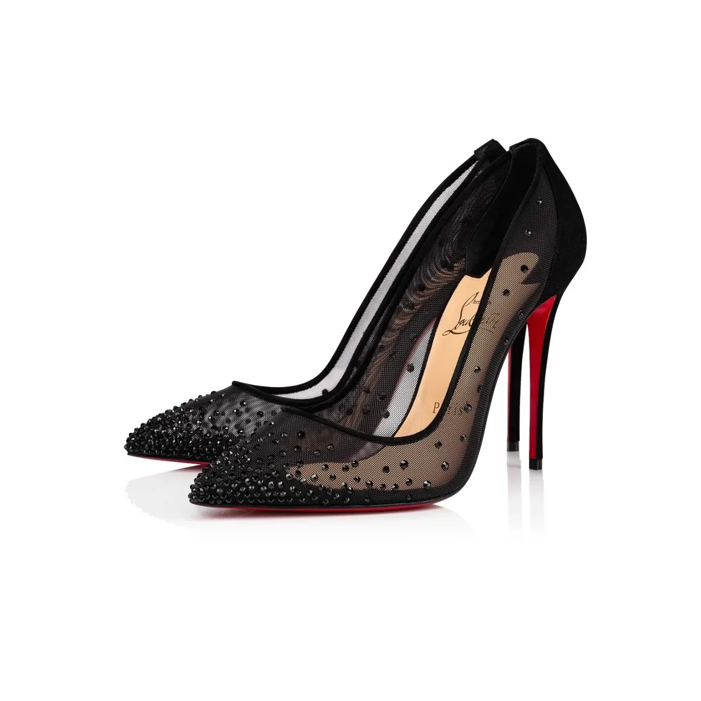 Christian Louboutin Follies Strass Pumps Black Christian Louboutin Follies Strass Pumps Black