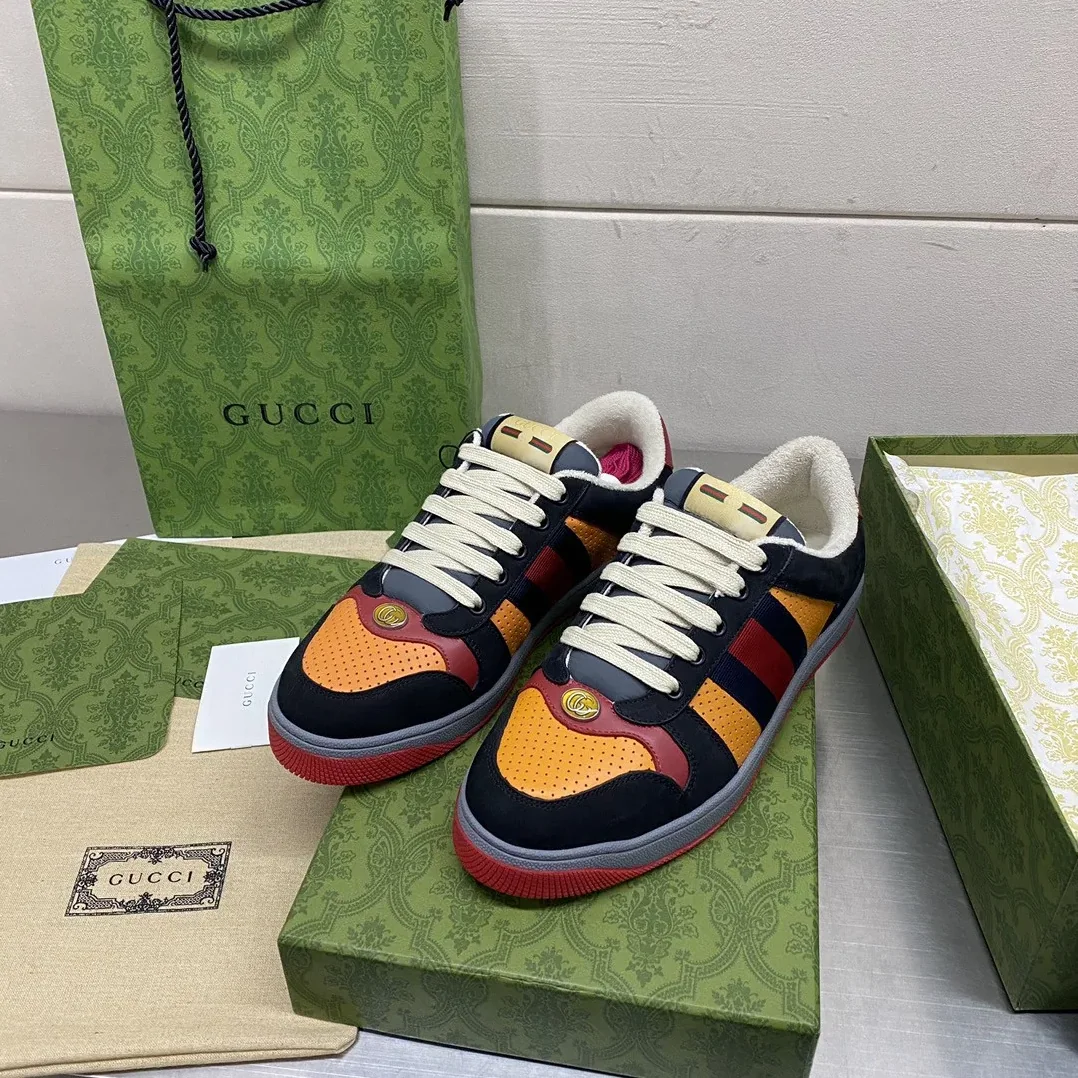 Gucci Screener GG Sneaker Black Gucci Screener GG Sneaker Black