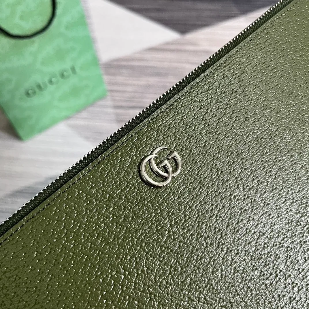 GG Marmont Pouch Green / GG Marmont Pouch Green /