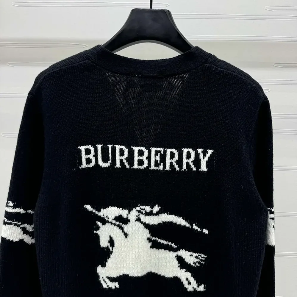 Burberry EKD Cotton Silk Cardigan for Women Burberry EKD Cotton Silk Cardigan for Women