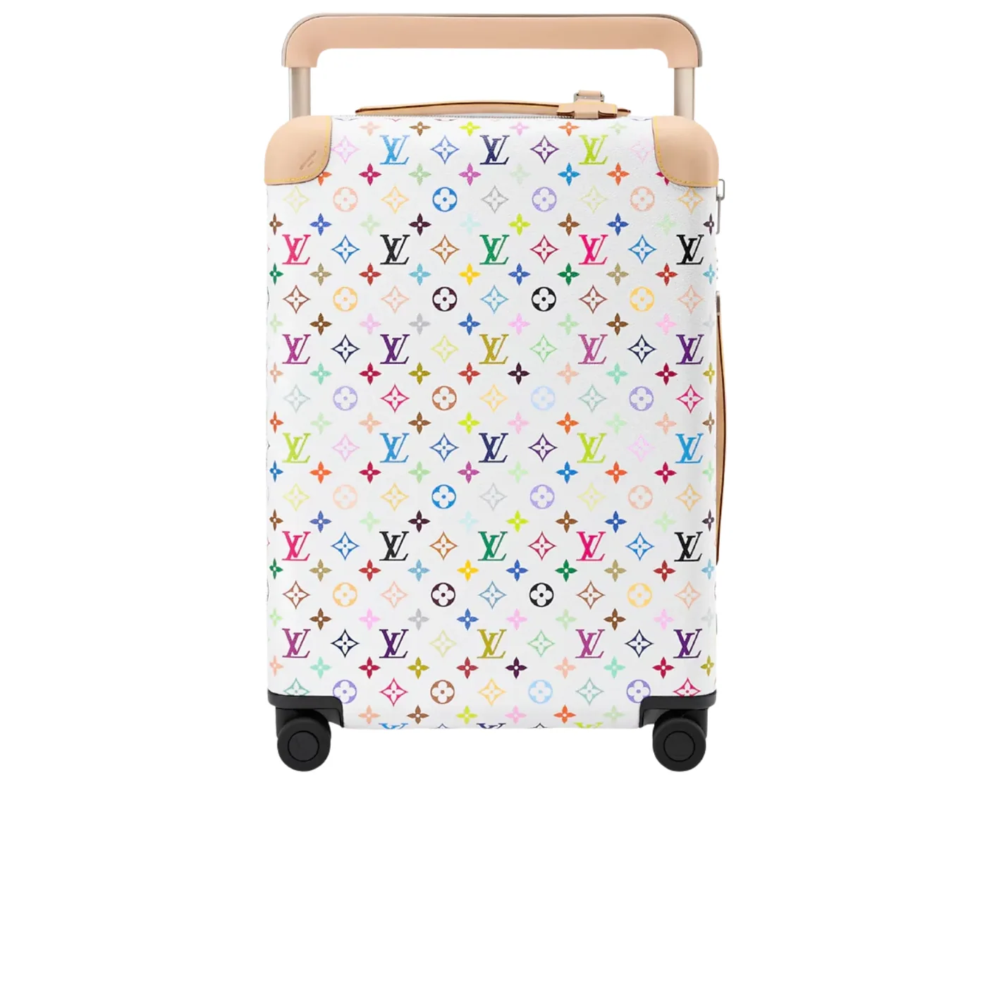 Louis Vuitton LV x TM Horizon 55 Suitcase in Multicolored Champagne Hardware