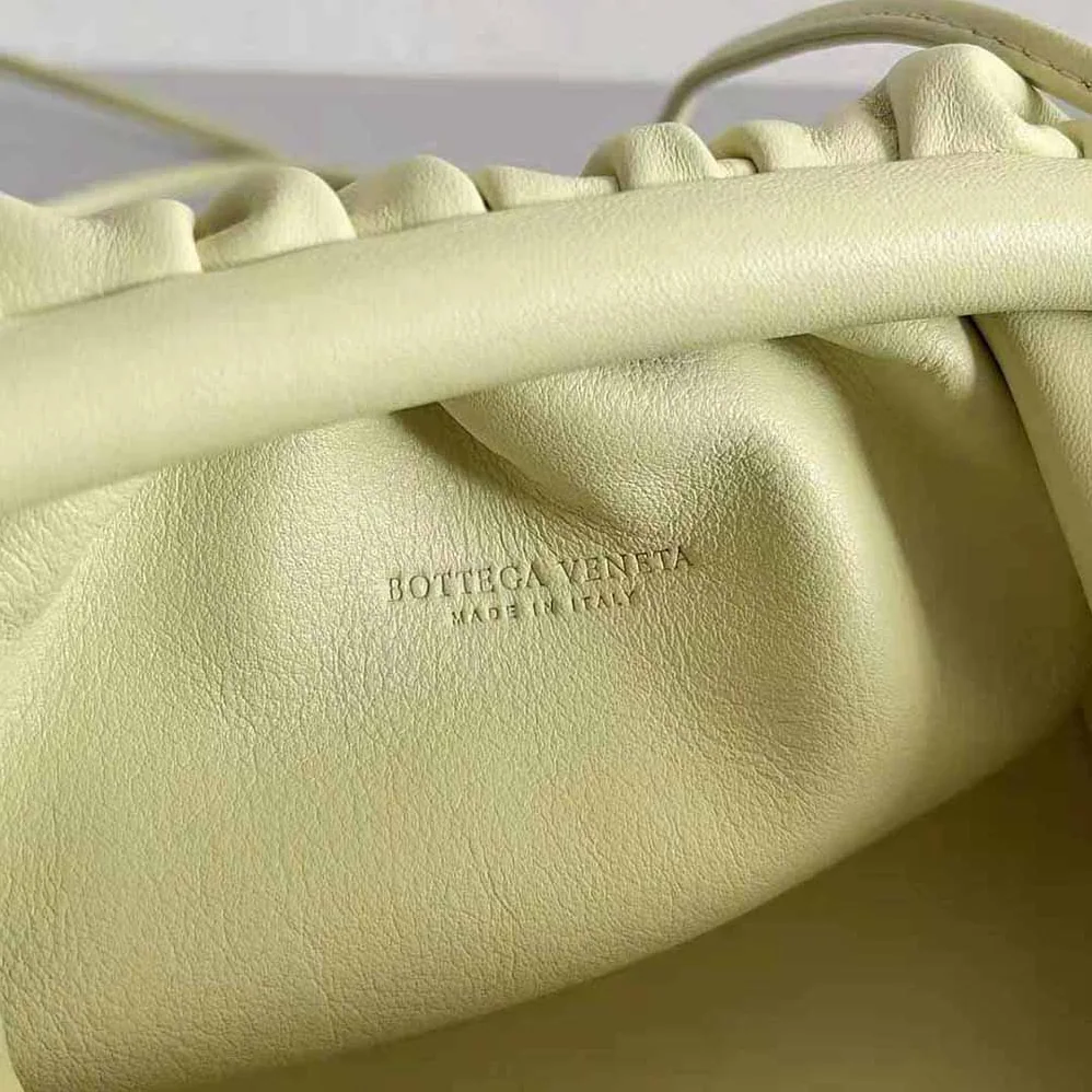 Bottega Veneta Mini Pouch Mini Leather Clutch with Strap for Women