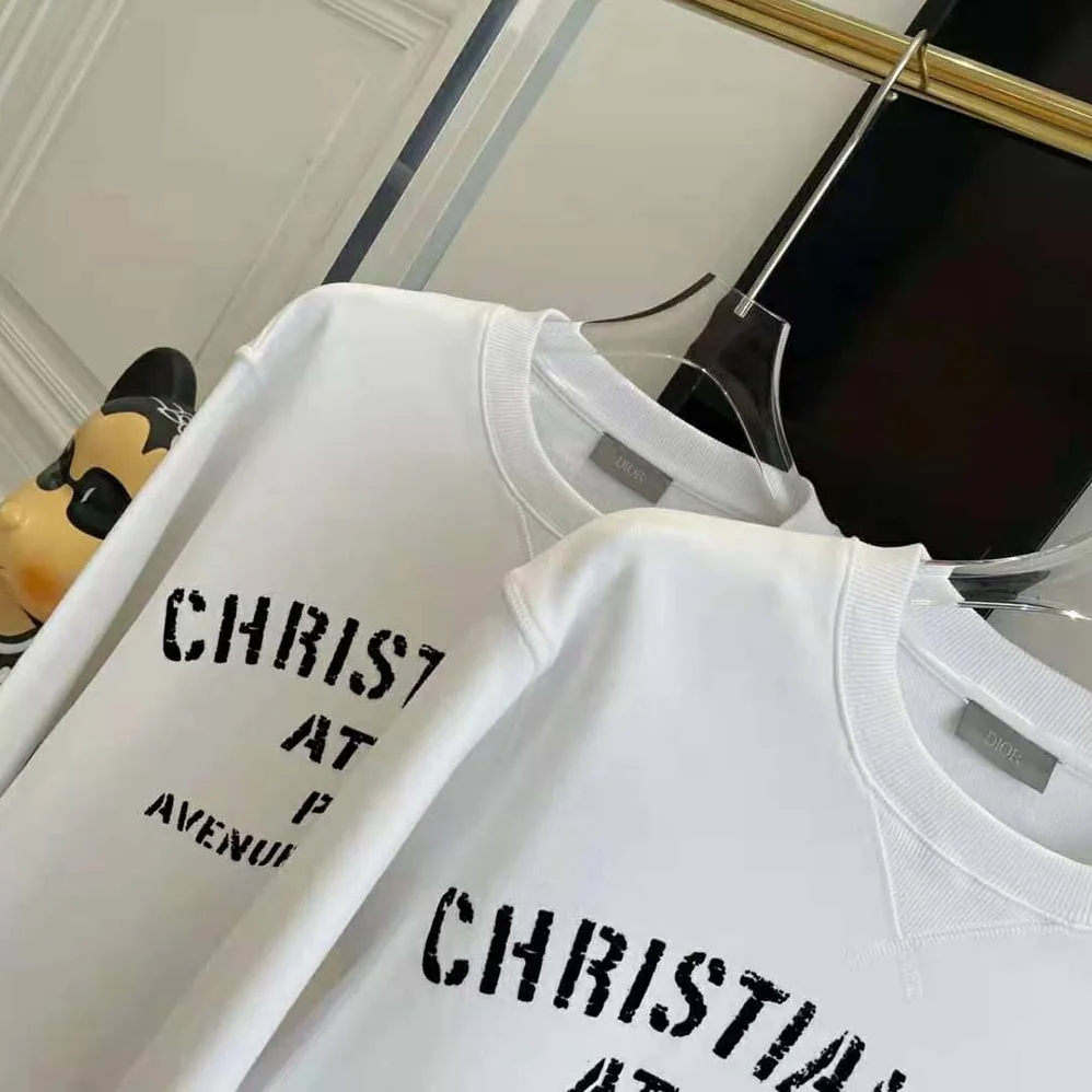 Dior Christian Dior Atelier T for Women in Shirt White Cotton Jersey