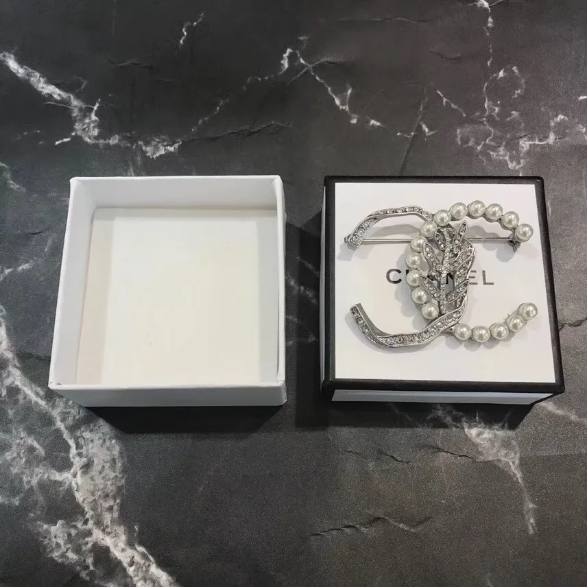 Chanel Brooch Jewelry Sliver Hardware