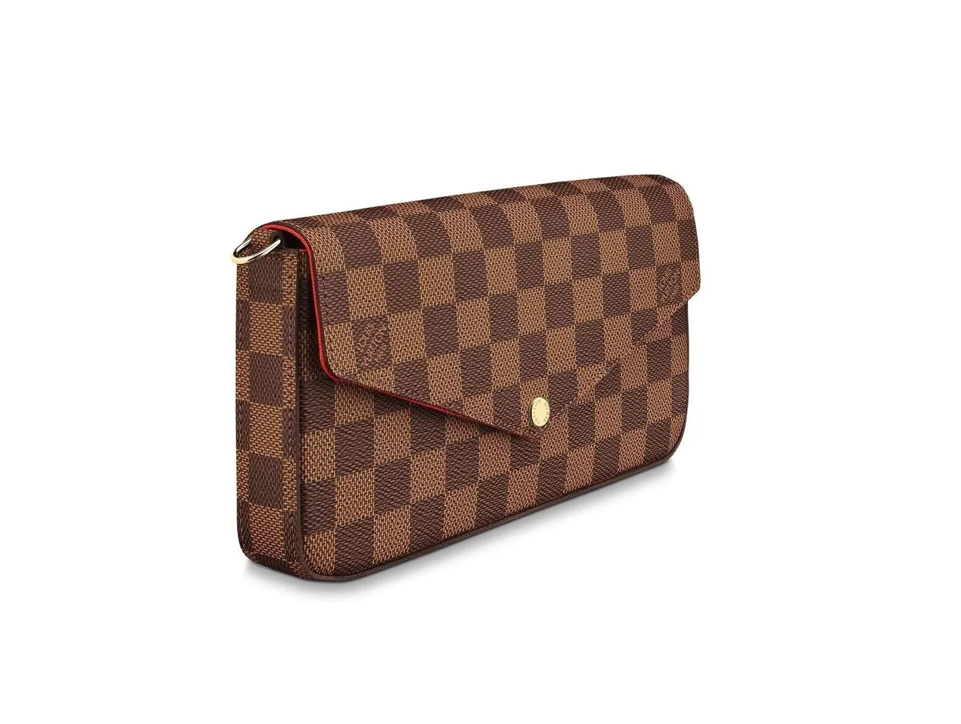 Félicie Pochette Brown Damier
