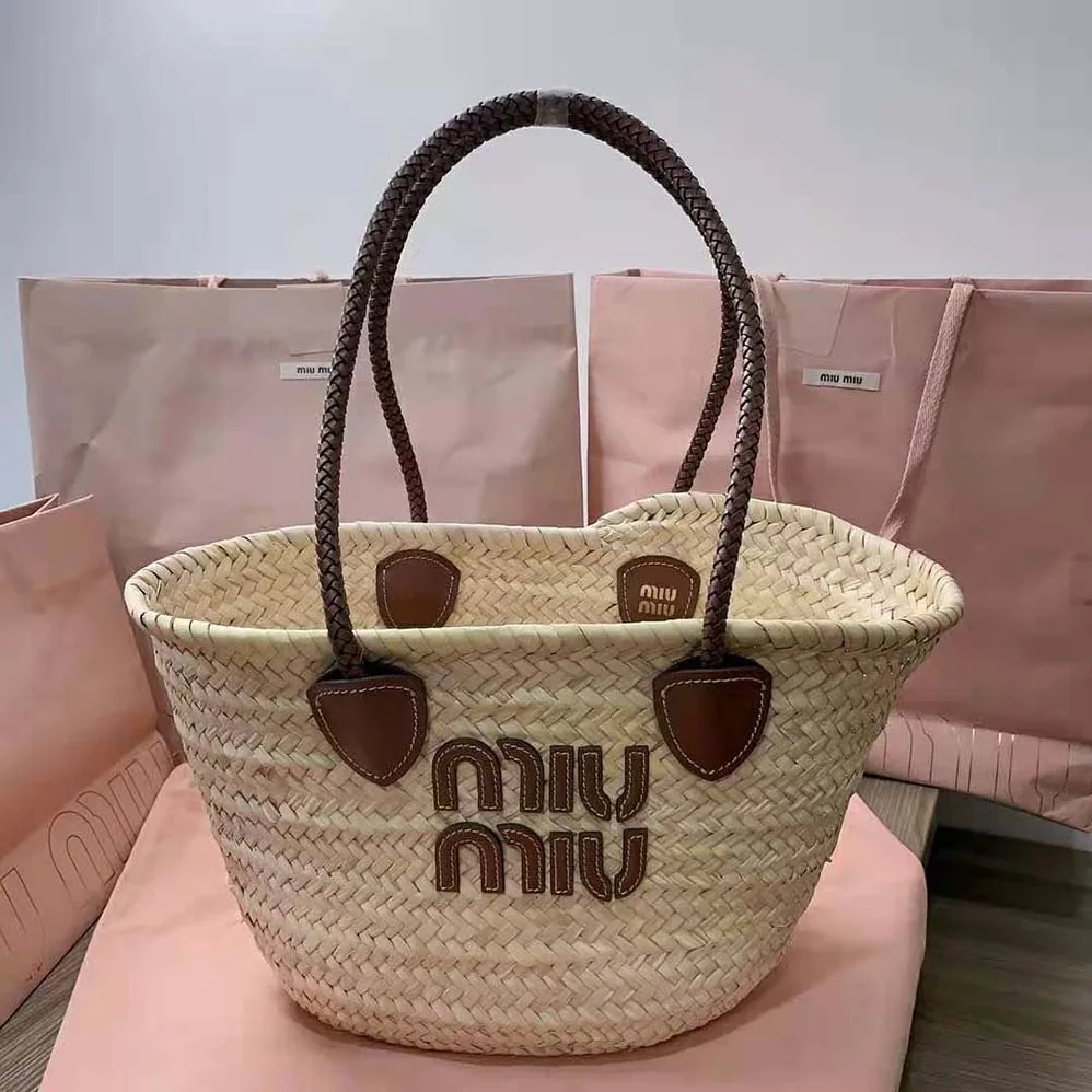 Miu Miu Palmetto Tote Bag for Women Miu Miu Palmetto Tote Bag for Women