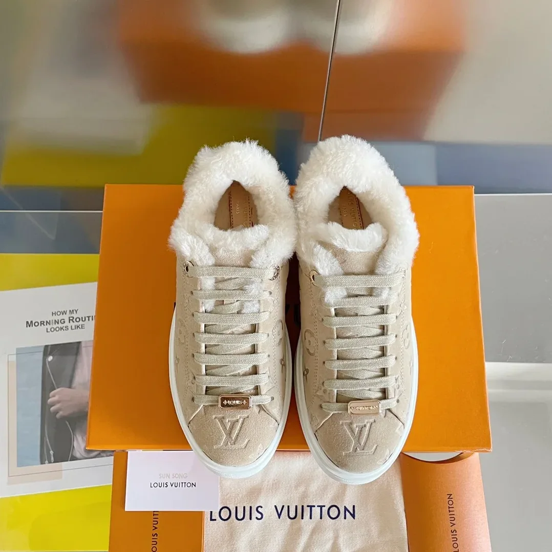 Louis Vuitton Time Out Sneaker Brown for Women