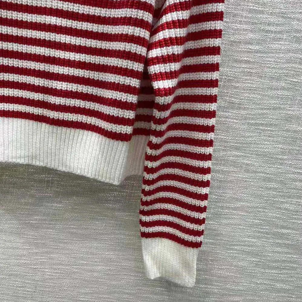 Miu Miu Cotton and Cashmere Sweater for Women in Red