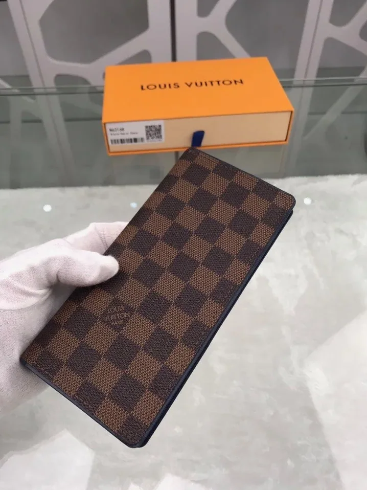 Louis Vuitton Brazza Wallet Damier Ebene Canvas