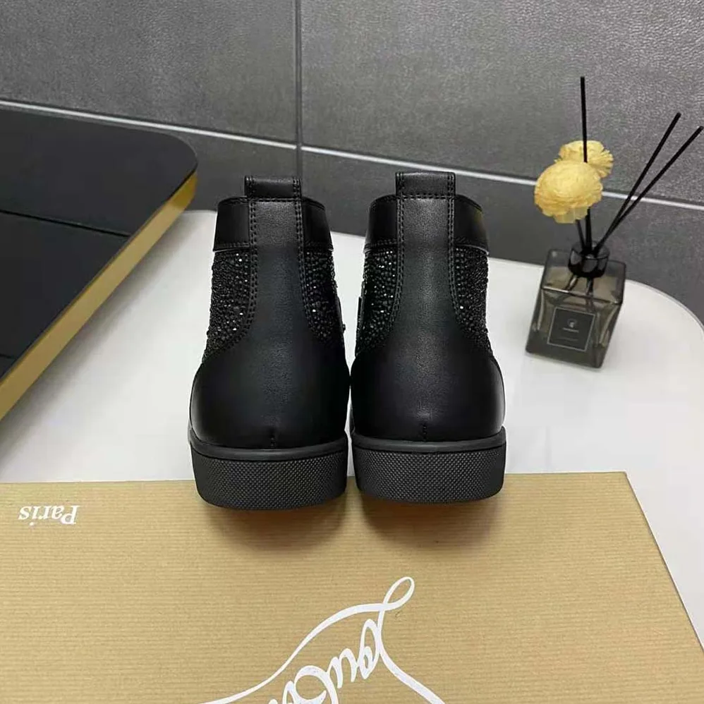 Christian Louboutin Louis Strass for Men in Black
