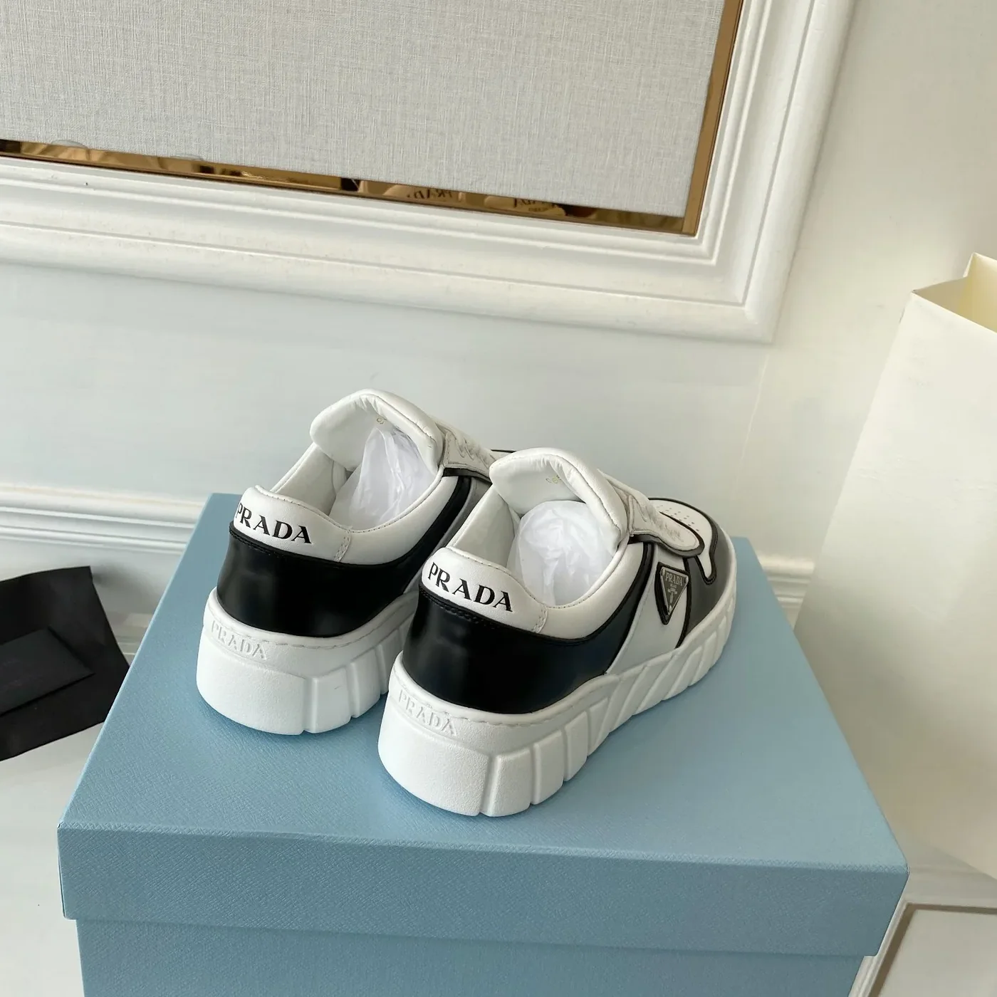 Prada Gabardine Sneakers Black for Women Prada Gabardine Sneakers Black for Women