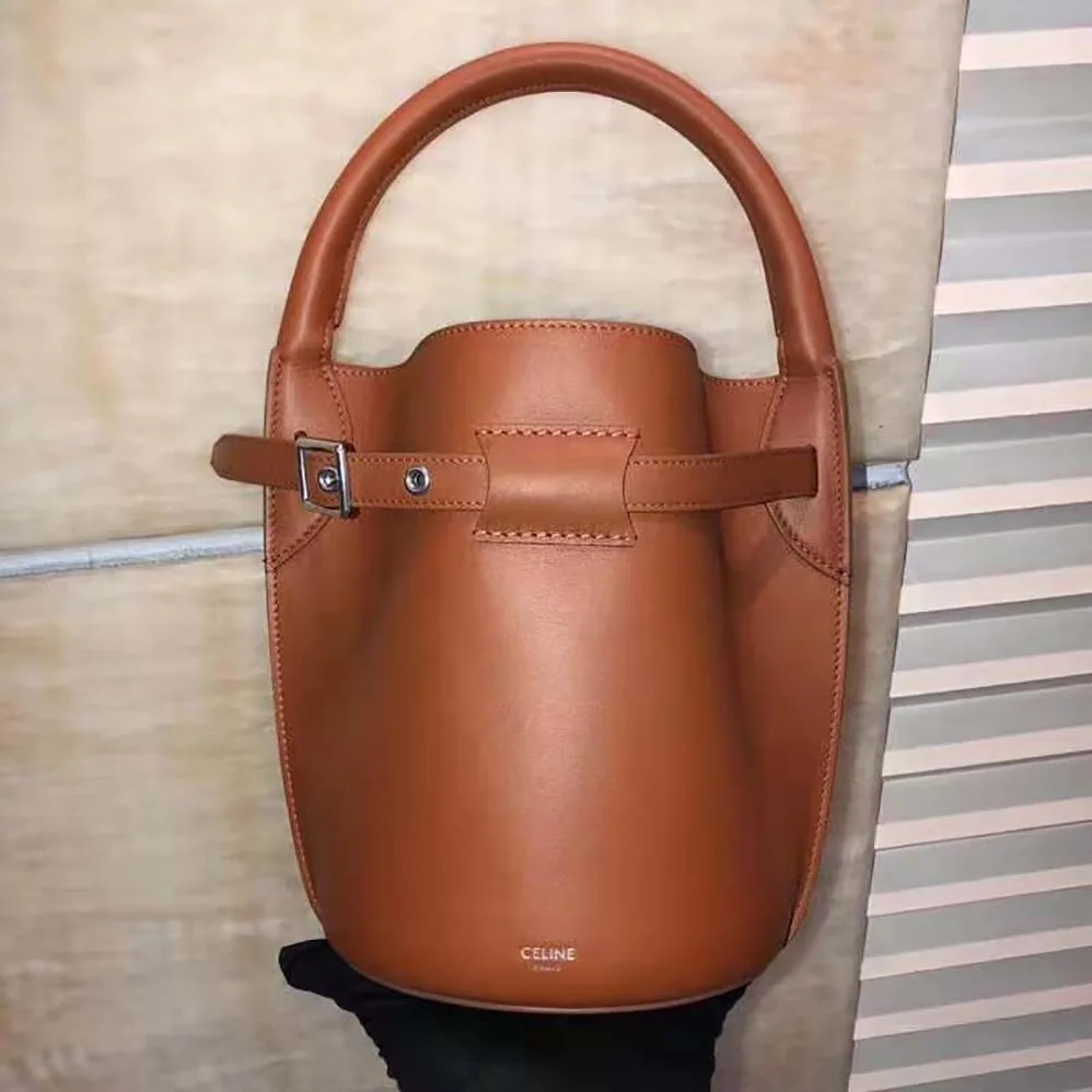 Celine Big Bag Nano Bucket in Smooth Calfskin for Women in Brown