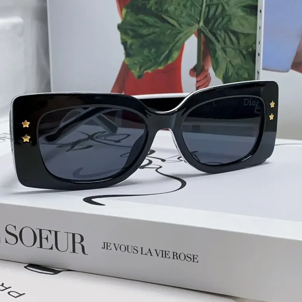 Dior DiorPacific S1U Black Square Sunglasses for Unisex