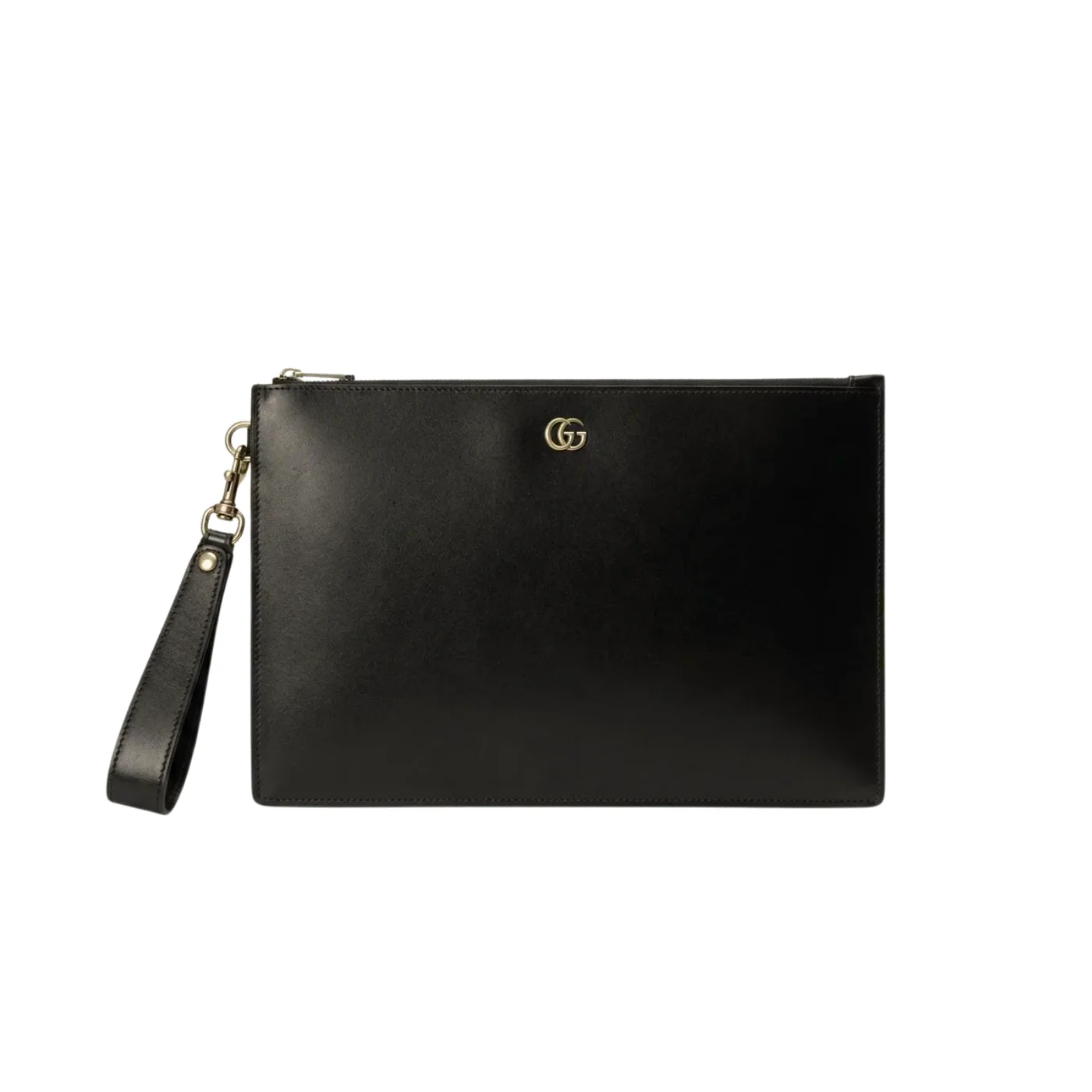 Gucci Marmont Pouch / Black Gold Toned Hardware GG Gucci Marmont Pouch / Black Gold Toned Hardware GG