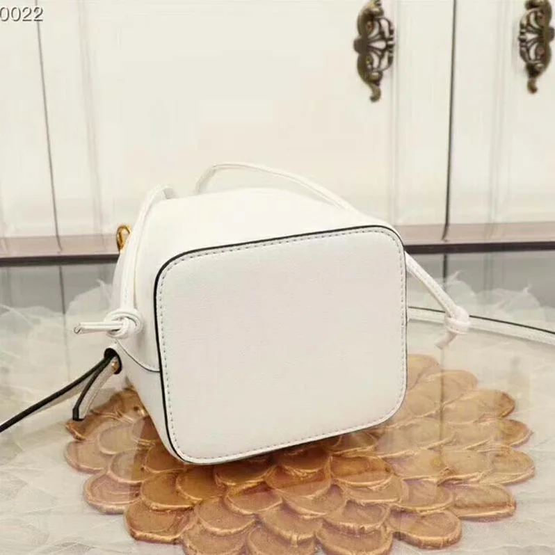 Fendi Mon Tresor White Leather Mini for Women in Bag